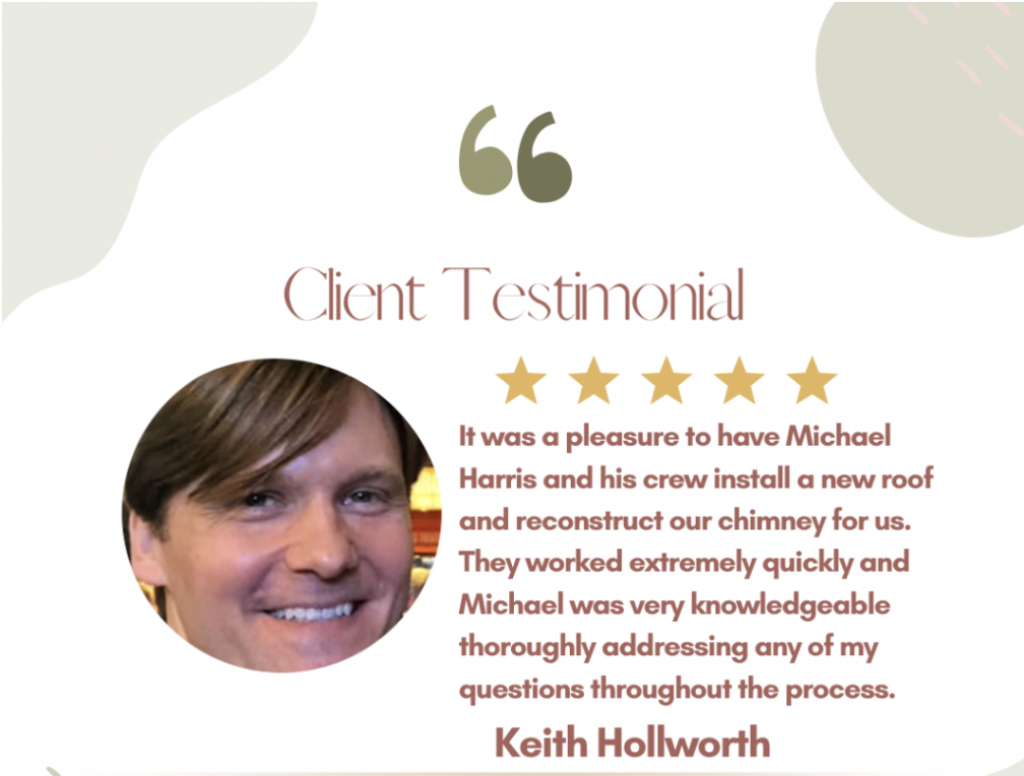 Testimonial from Maplewood home owner