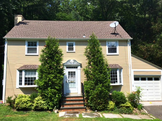 Short Hills roof and steps