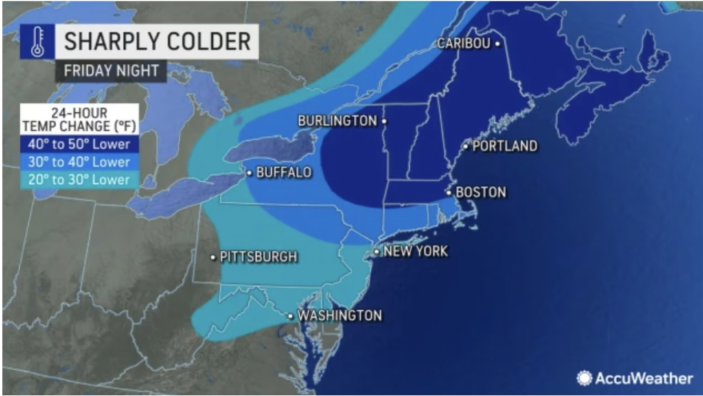 So Where's the Snow in New Jersey? Freezing temperatures are on their way.