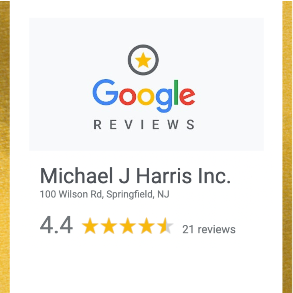 Google customers give 4.4 stars to Michael J Harris